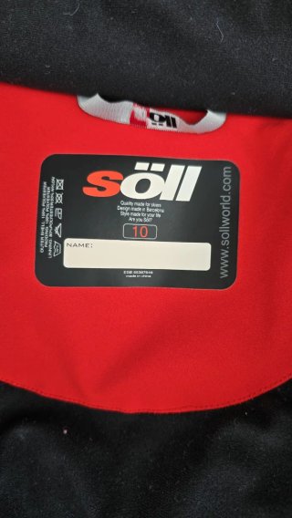 Anorak niño Söll rojo