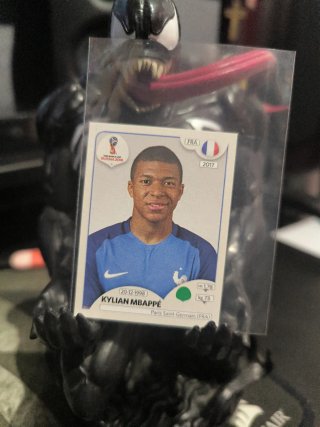 Cromo Kylian Mbappé Francia Mundial Rusia 2018
