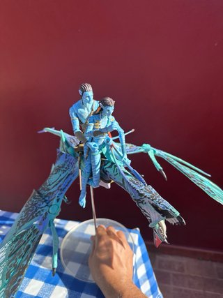 Set Figuras Avatar Banshee Deluxe