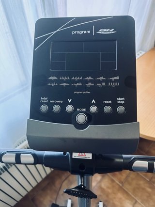 Bicicleta Estática BH Fitness Onyx.Muy buen estado