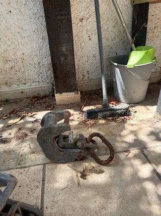 2 Manos para chapas + cadenas 6m