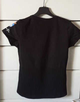 Camiseta Negra Mujer Summus Montis