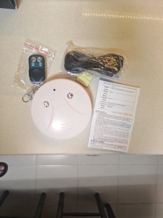 Simulador Detector Humo con Cámara