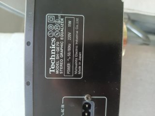Ecualizador Gráfico Estéreo Technics SH-GE70
