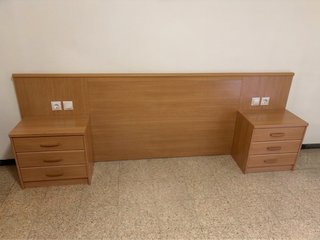 Cabecero de Matrimonio + Mesillas