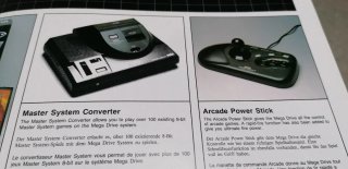 SEGA Mega DRIVE "SÚPER MÓNACO GP" POSTER-CATÁLOGO