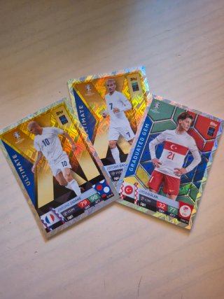 173 Cromos Match Attax Euro24 + 3 Cajas Metal