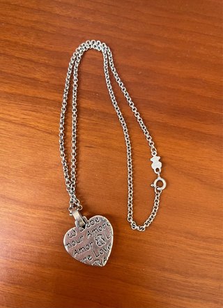 Colgante Corazón TOUS Plata