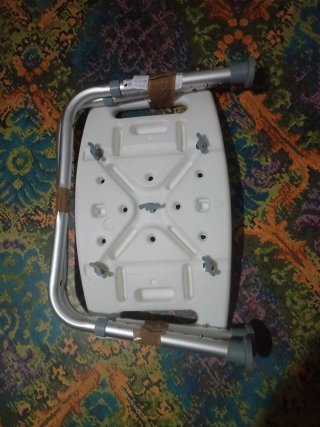 Banqueta de baño acolchada ergonomica