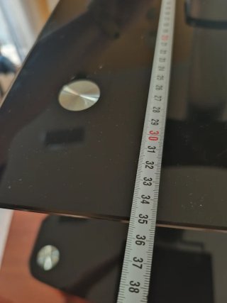SOPORTE DE TV CON RUEDAS Y COLUMNA DE ALUMINIO
