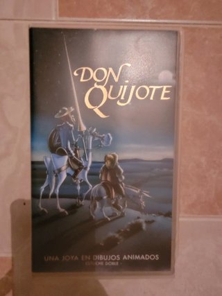 Don Quijote Película VHS Animada Español