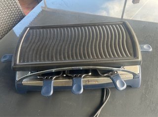Plancha y Raclette Tefal electrica