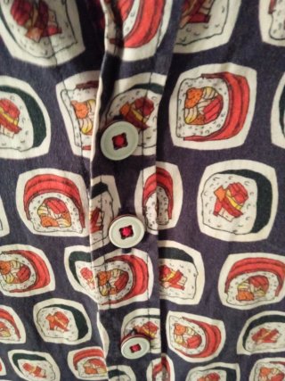 Camisa manga corta estampada Talla M