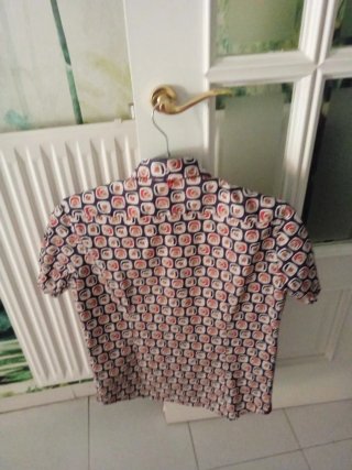 Camisa manga corta estampada Talla M
