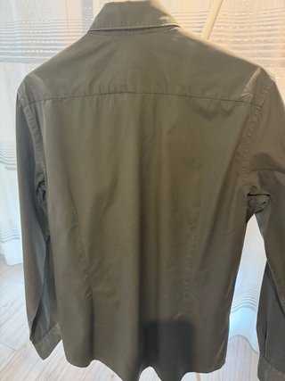 Camisa Massimo Dutti Verde Oliva
