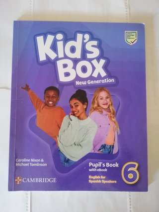 Libro ingles Kid ́s Box New Generation 6 level