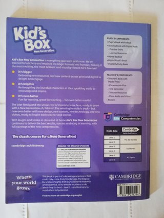 Libro ingles Kid ́s Box New Generation 6 level