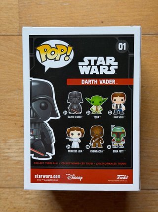 Funko Pop Star Wars Darth Vader 01
