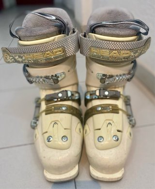Esquís Rossignol Attaxion- botas HEAD y palos SCOT
