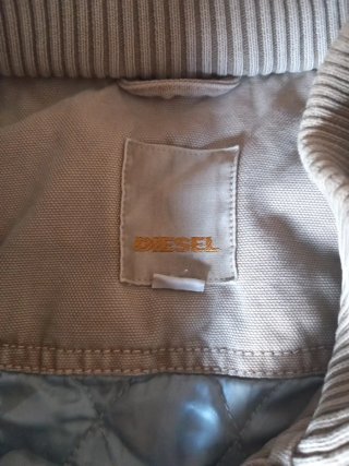 Chaqueta Diesel Talla L Beige