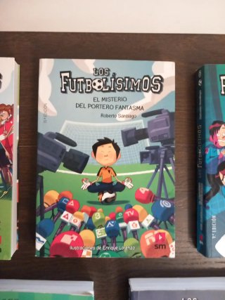 Pack 5 libros futbolisimos