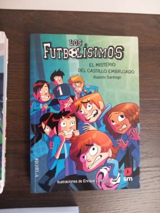 Pack 5 libros futbolisimos