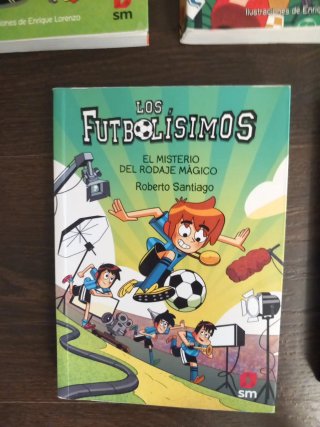 Pack 5 libros futbolisimos