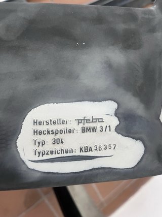 Kit Carrocería BMW E30 Pfeba