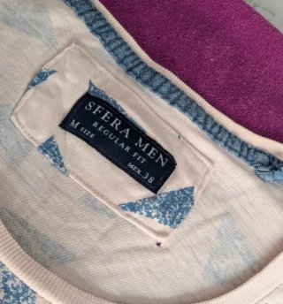 Lote 3 Camisetas y Polo Hombre Talla M