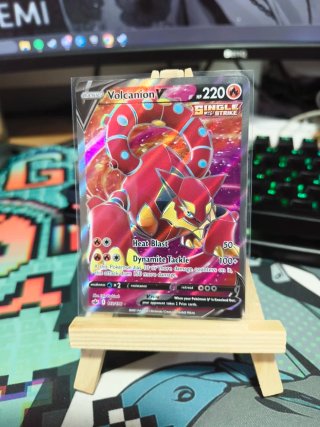 Carta Pokémon Volcanion V 162/198