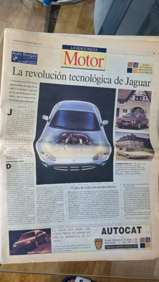 Periódico La Vanguardia Motor Sept 1997