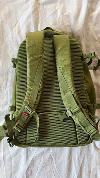 Mochila Supreme Box Logo Verde