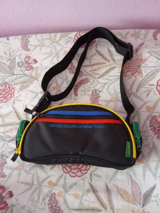 Bandolera United Colors of Benetton Negra Multicol