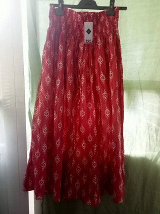 Falda larga XS