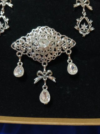 Aderezo regional niña plata