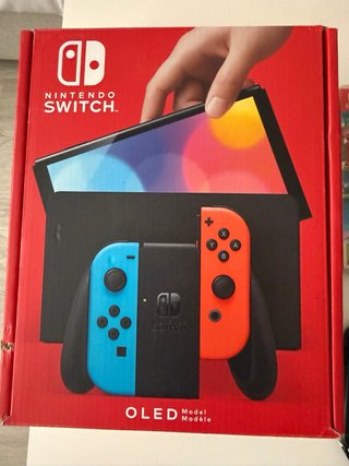 Nintendo Switch OLED Azul y Rojo