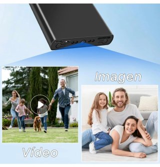 Cámara Espía Power Bank 10000mAh HD 1080P con wifi