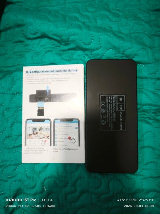 Cámara Espía Power Bank 10000mAh HD 1080P con wifi
