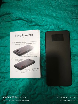 Cámara Espía Power Bank 10000mAh HD 1080P con wifi