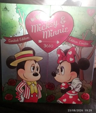 Set Mickey Minnie Edición Limitada San Valentín