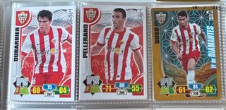 Lote 12 Cartas U.D. Almería Adrenalyn XL 2013/14