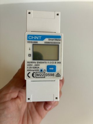 Medidor Electricidad CHNT DDSU666 Monofásico