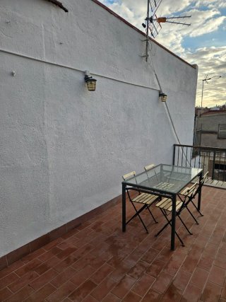Mesa Comedor Terraza IKEA Cristal y Metal