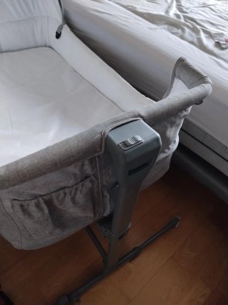 Minicuna Kinderkraft gris