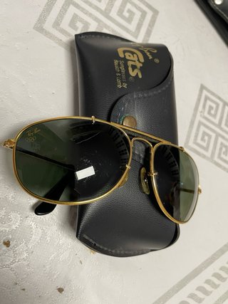 Gafas de sol Ray-Ban doradas
