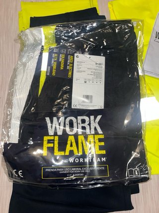 Lote Ropa Trabajo Workteam Workflame.