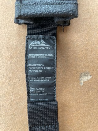 Chaleco táctico Molle negro