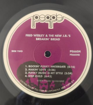 Vinilo Fred & The New J.B.'s Breaking Bread
