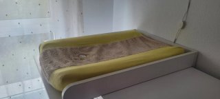 Cómoda infantil con cambiador