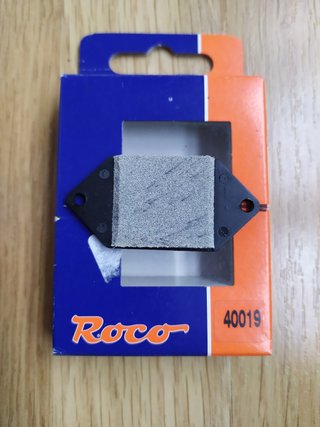 ROCO H0 Recambio goma abrasiva para vagón limpiavi